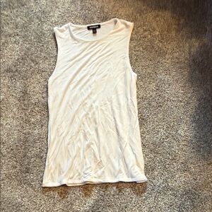 Express White Tank Top